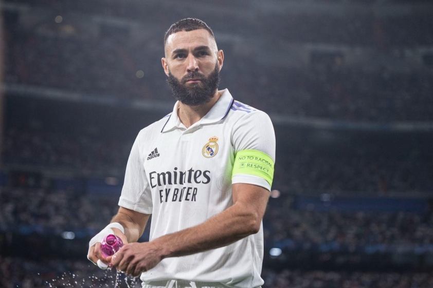 Benzema là tiền đạo duy nhất mà Gerrard đặt trên Luis Suarez (Ảnh: Alvaro Medranda).