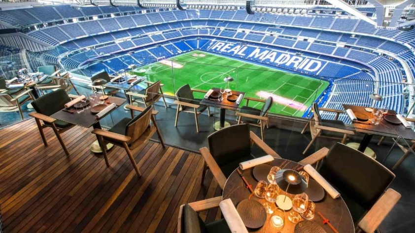 Những dịch vụ thượng lưu cũng đá có tại Bernabeu. Ảnh: Dario AS