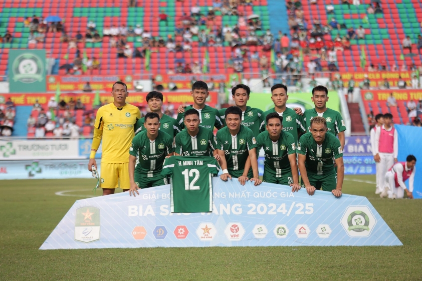 Những cái tên giàu kinh nghiệm đã từng thi đấu nhiều năm V-league. Ảnh: CLB