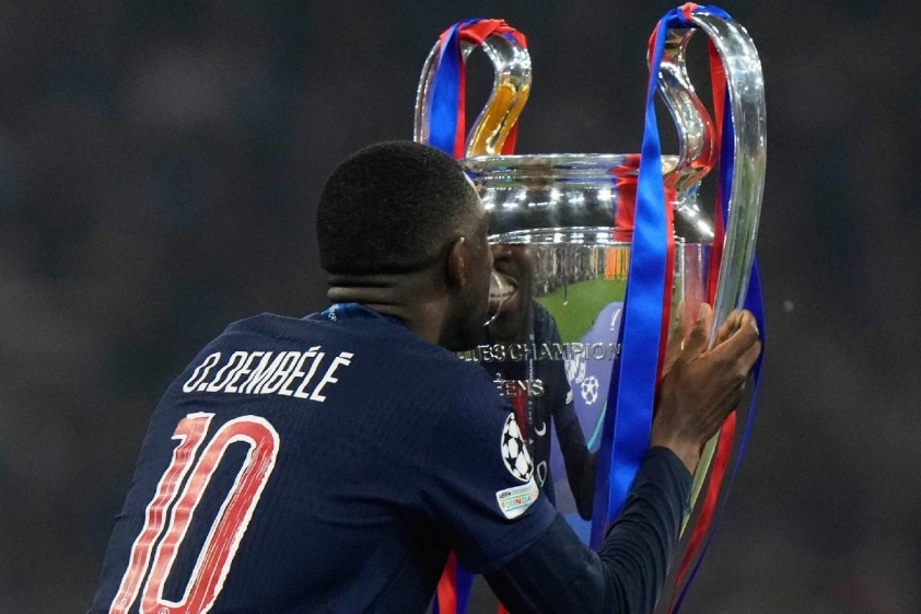 QBV liệu có về tay một cầu thủ của PSG? (Ảnh: TNT Sport)