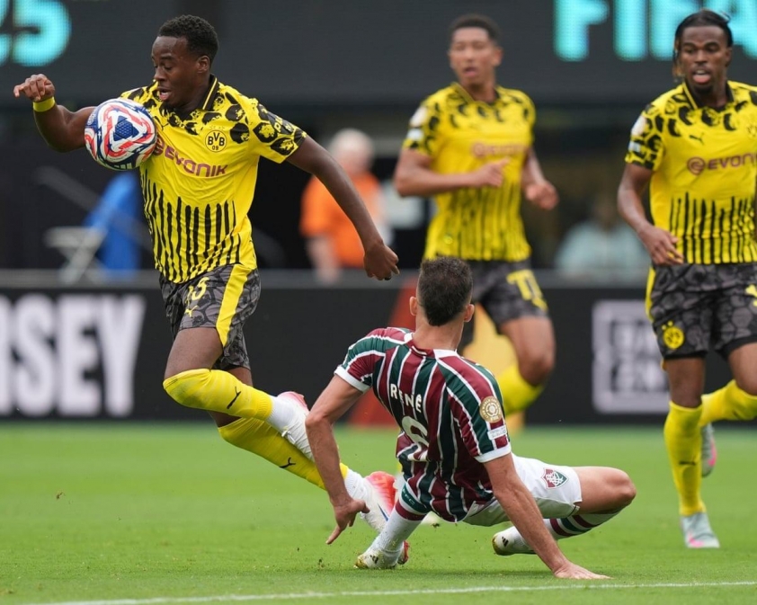 Jamie Gittens cùng đồng đội tham dự Club World Cup