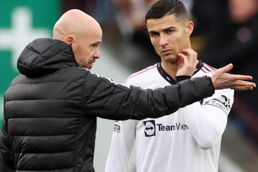 HLV người Hà Lan từng có quan hệ căng thẳng với Ronaldo (Ảnh: BBC)