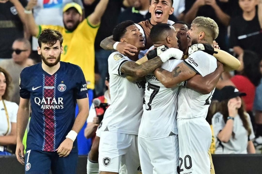 Botafogo tạo nên cơn địa chấn ở vòng bảng (Ảnh: NBC)