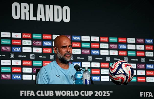 Pep Guardiola chia sẻ đầy tự hào sau trận. Ảnh: Man City news