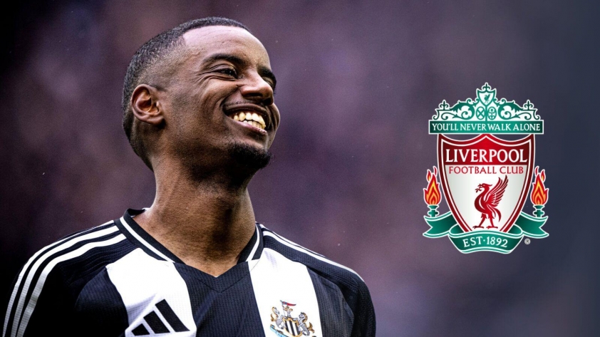 Liverpool hoàn toàn có thể chi ra số tiền 'khủng' để đưa Isak về Anfield. Ảnh: Football 365