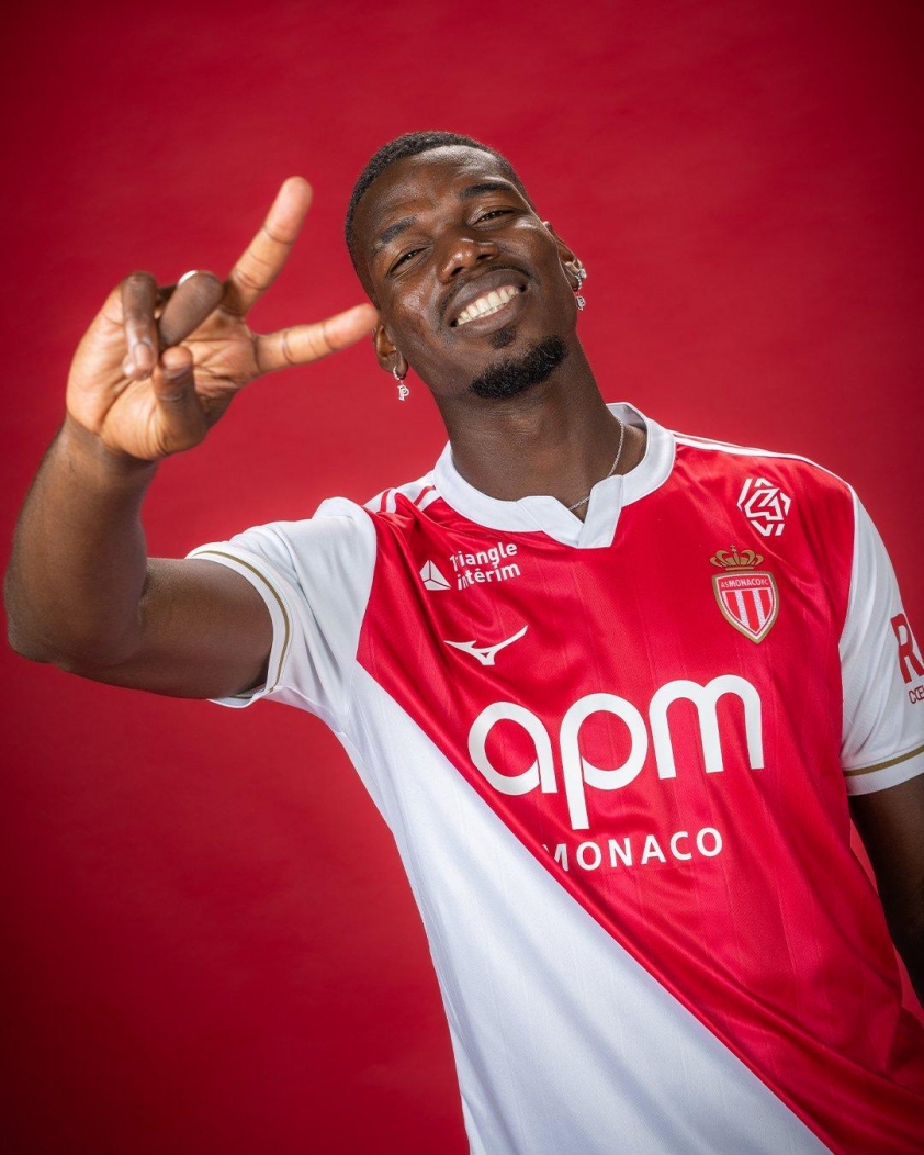 Pogba sẽ thi đấu hết sức để hướng tới kì World Cup 2026 (nguồn ảnh: AS Monaco)