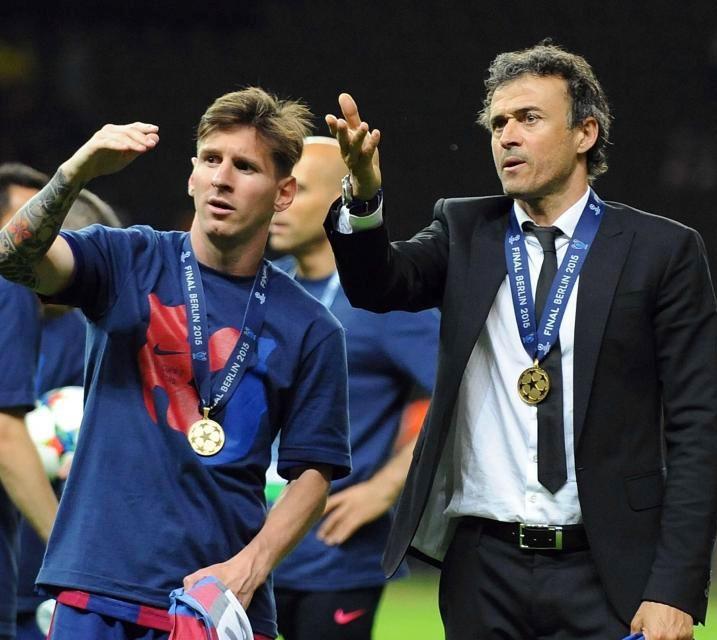 Enrique cảnh giác trước sự nguy hiểm của Messi (nguồn ảnh: LM10 Brasi)