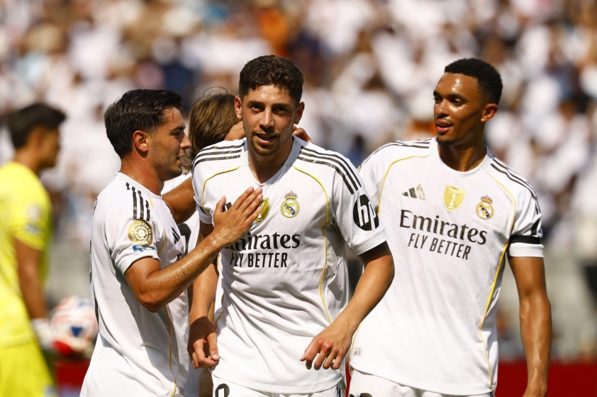 Real chơi ngày càng chắc chắn dưới thời Xabi Alonso (Ảnh: NBC)