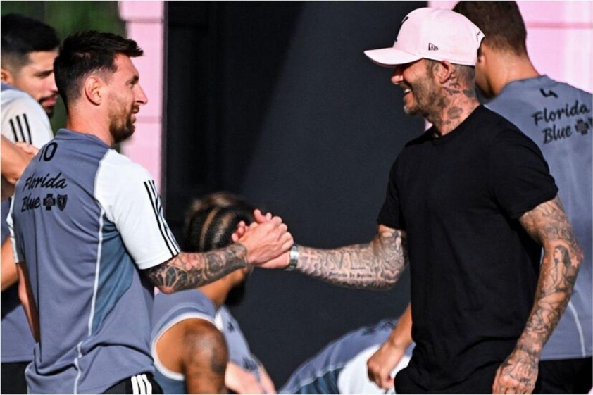 Beckham là người chịu trách nhiệm chính trong việc giữ Messi ở lại Miami (Ảnh: Marca).