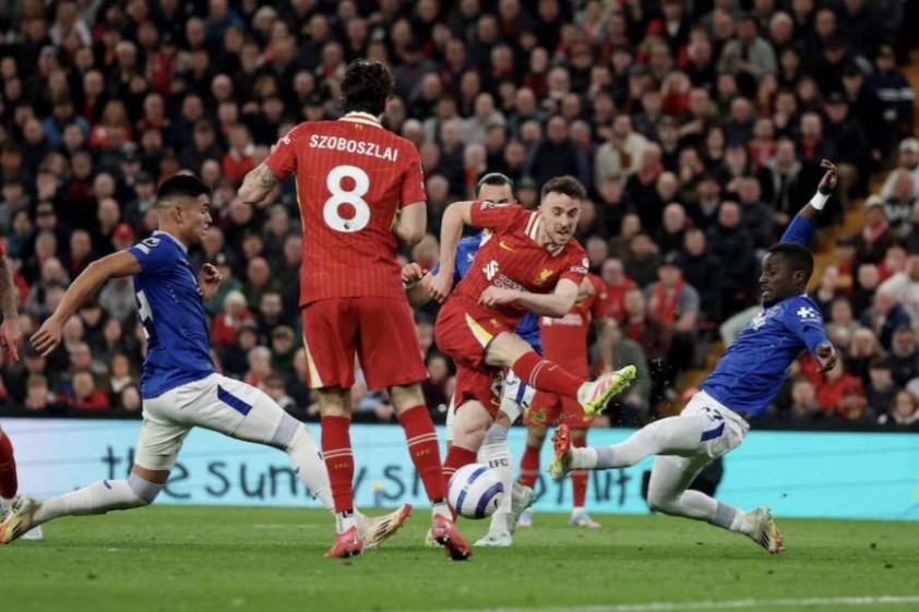 Bàn thắng cuối cùng của Diogo Jota (Ảnh: SkySport)