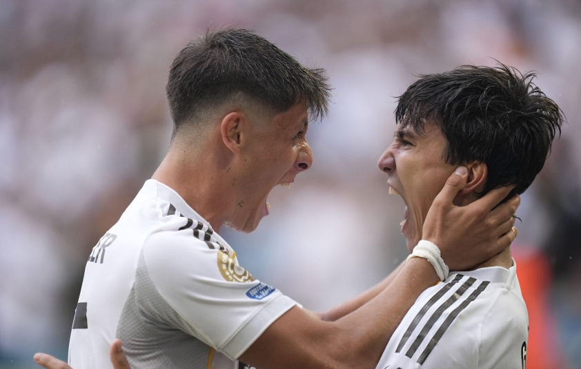 Guler và Garcia đang tỏa sáng rực rỡ tại Club World Cup (Ảnh: NBC)