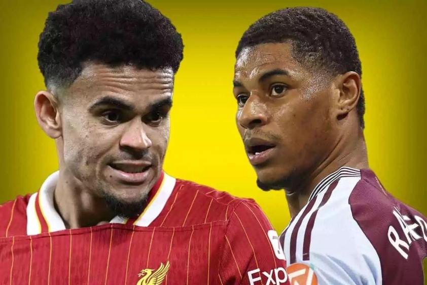 Luis Diaz và Marcus Rashford là 2 phương án dự phòng cho Nico Williams (Ảnh: Madrid-Barcelona).