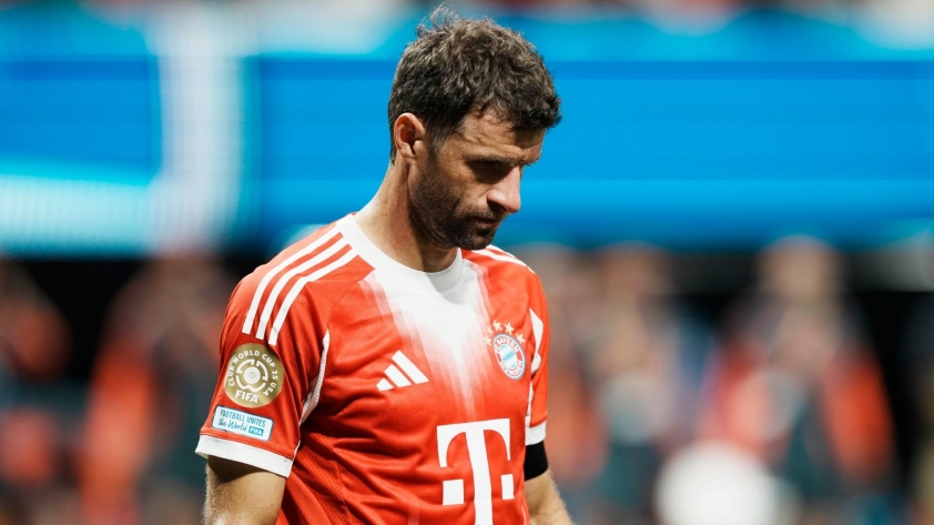 Muller khép lại quãng thời gian ở Bayern bằng thất bại trước PSG (nguồn ảnh: Bein Sport)