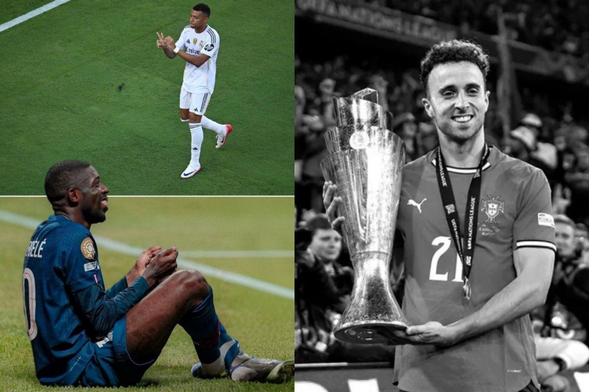 Khoảnh khắc nhân văn của Mbappe & Dembele với Diogo Jota đầy xúc động.