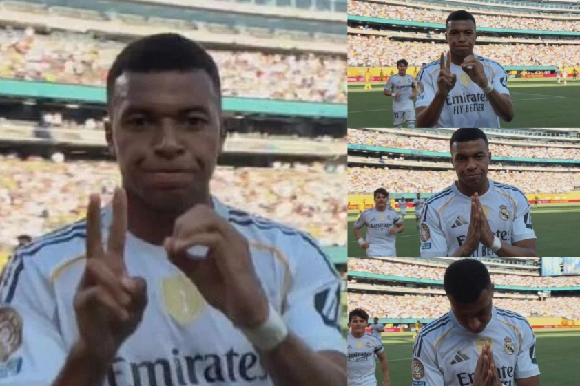 Kylian Mbappe tri ân Diogo Jota (Ảnh: Liverpool.com).