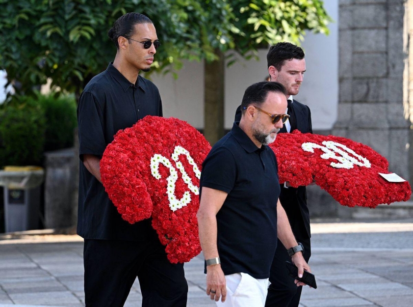 Đám tang của Jota đã được tổ chức vào cuối tuần trước tại quê nhà (Ảnh: BR Footbal)