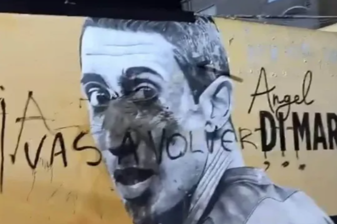 Di Maria bị de dọa ngay chính quê nhà của mình. Ảnh: Marca