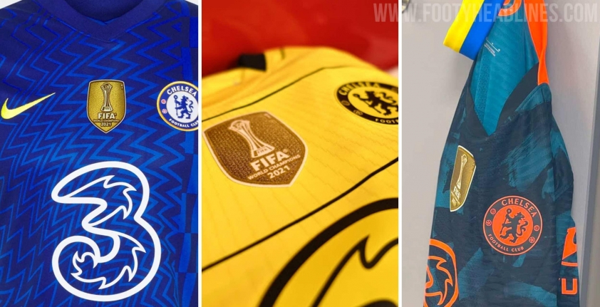 Chelsea sẽ có vinh dự đeo phù hiệu FIFA Club World Champions nếu vô địch (nguồn ảnh: Footy Headlines)