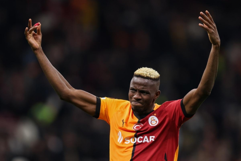 Osimhen bùng nổ trong màu áo Galatasaray (Ảnh: Football Italia)