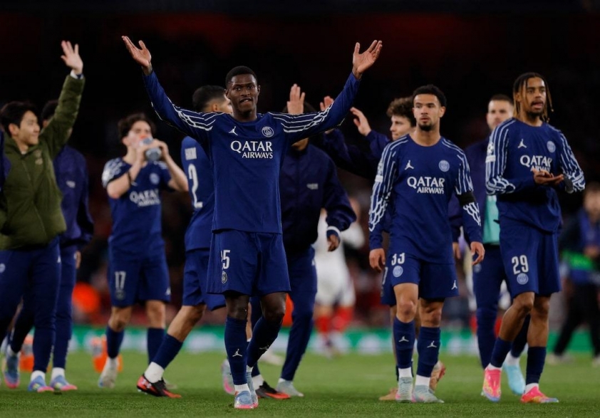PSG gàn như hủy diệt các đội bóng lớn trong năm 2025