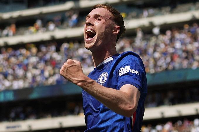 Cole Palmer tỏa sáng mang Cup về cho Chelsea (Ảnh: ESPN)