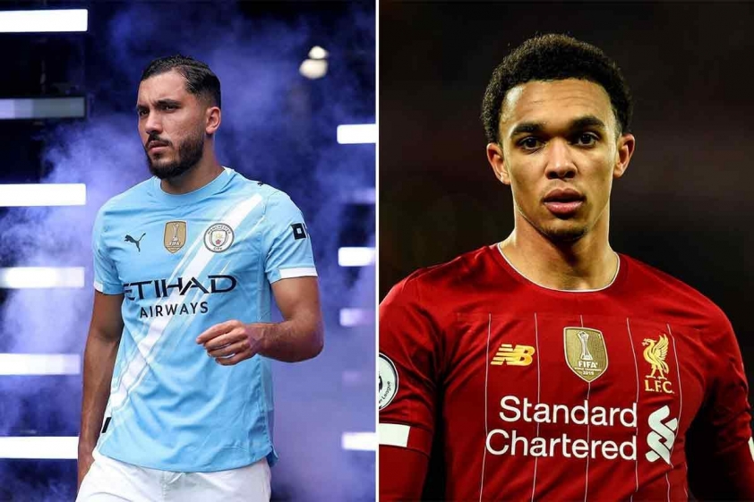 Liverpool và Man City chỉ được đeo huy hiệu 1 năm, thậm chí Liverpool còn không được tự do đeo ở mọi đấu trường (Ảnh: APF).