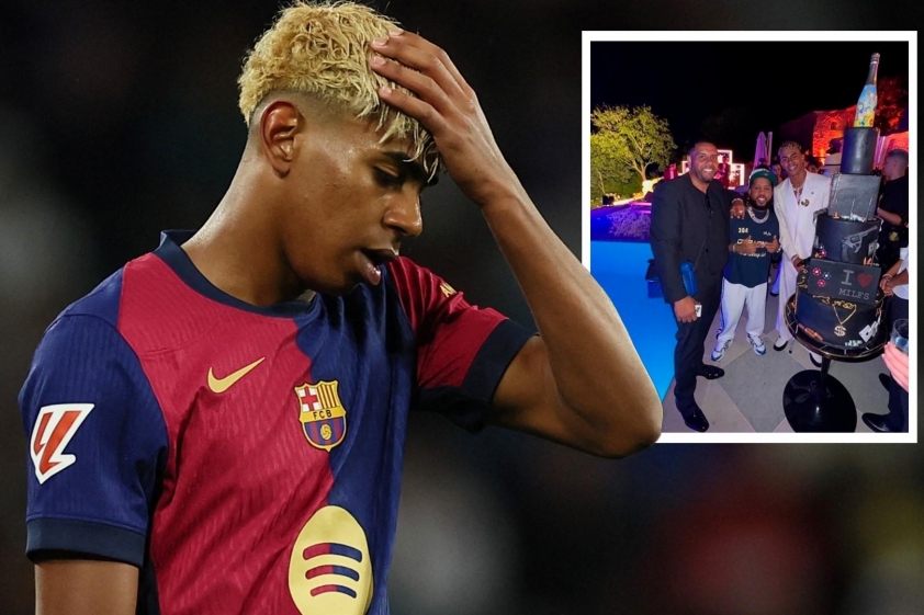 Bữa tiệc sinh nhật tuổi 18 mang tới quá nhiều rắc rối cho sao trẻ này (Ảnh: BeIN Sport)