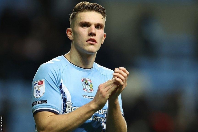 Gyokeres ngày còn khoác áo Coventry City (Ảnh: BBC)