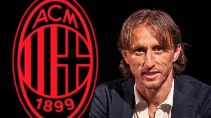Modric bày tỏ rằng rất hạnh phúc khi gia nhập AC Milan (Ảnh: UK Sport)