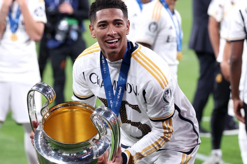 Ngôi sao tuyển Anh góp công lớn giúp Real Madrid lên ngôi tại Champions League 2023/24 (Ảnh: BBC)