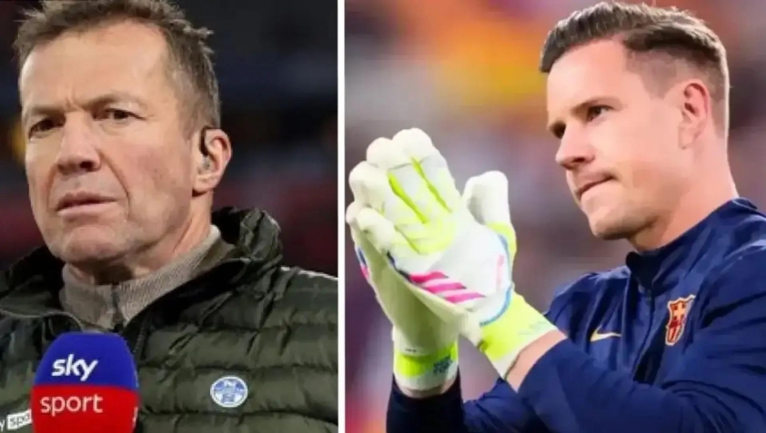 Huyền thoại Lothar Matthäus khuyên Ter Stegen nên rời đi (Ảnh: Alexander Hassenstein)