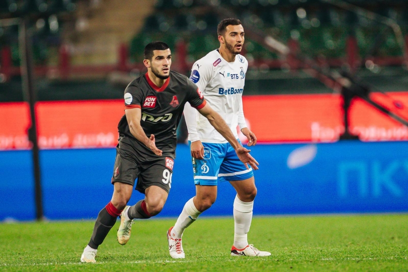 Hai đội bóng kết thúc trận đấu với sự hài lòng (Ảnh: Dinamo Moscow)