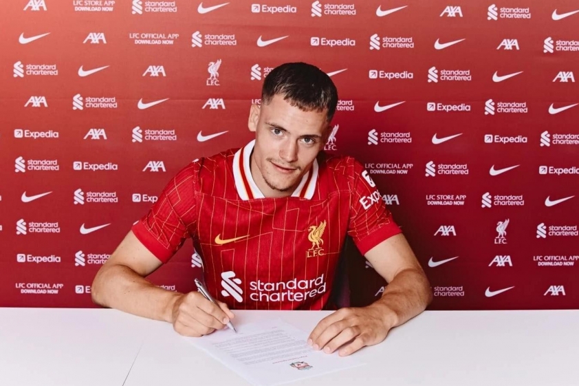 Trong lúc bom tấn Florian Wirtz vẫn chưa hạ nhiệt (Ảnh: Liverpool FC)