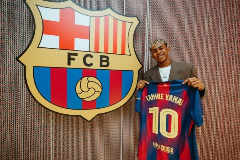 Và thần đồng Lamine Yamal, tương lai của Barcelona (Ảnh: FC Barcelona)