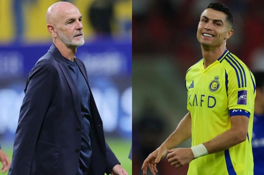 HLV Stefano Pioli cho rằng Ronaldo ám ảnh với việc thi đấu và ghi bàn (Ảnh: GOAL).