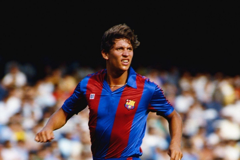 Gary Lineker trong màu áo Barca (Ảnh: Barca Blaugranes).