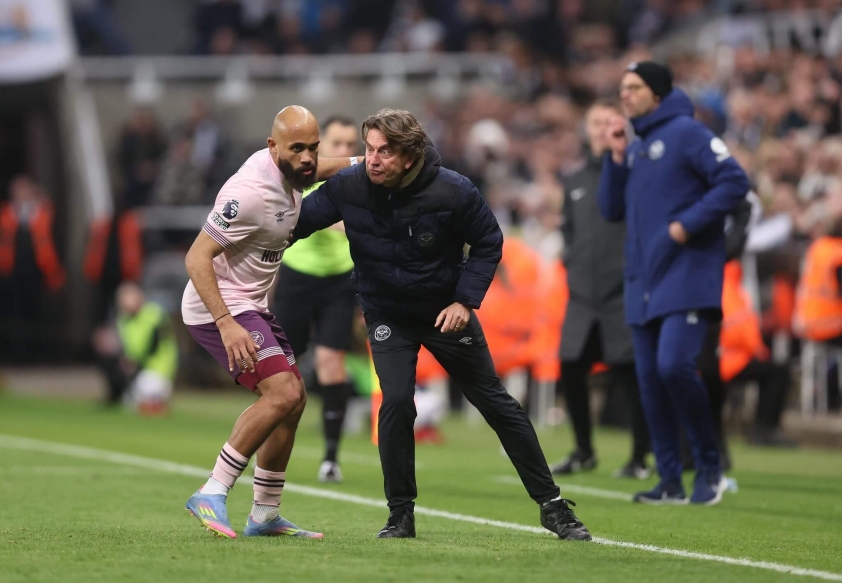 Frank đã luôn là fan bự của Mbeumo.