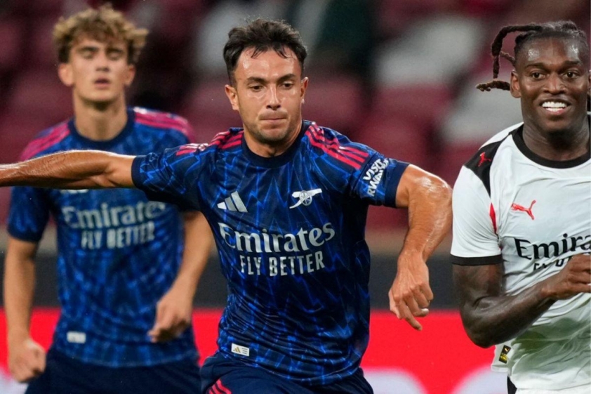 Zubimendi mang lại cân bằng cho lối chơi của Arsenal (Ảnh: Sky Sports).