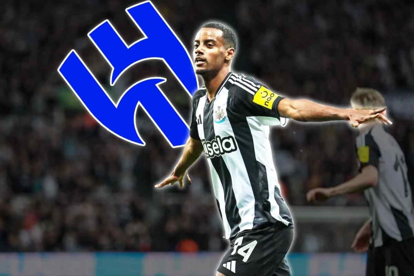 Nếu chấp nhận sang Al-Hilal, Alexander Isak sẽ trở thành 'vua chúa' (Ảnh: AFP).