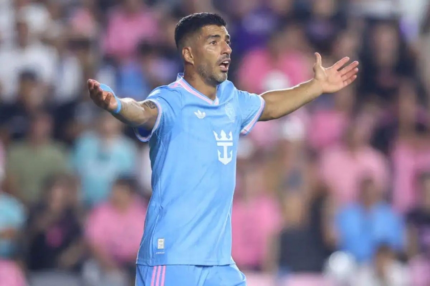 Thiếu Messi, Luis Suarez dẫn dắt hàng công Inter Miami (Ảnh: GOAL).