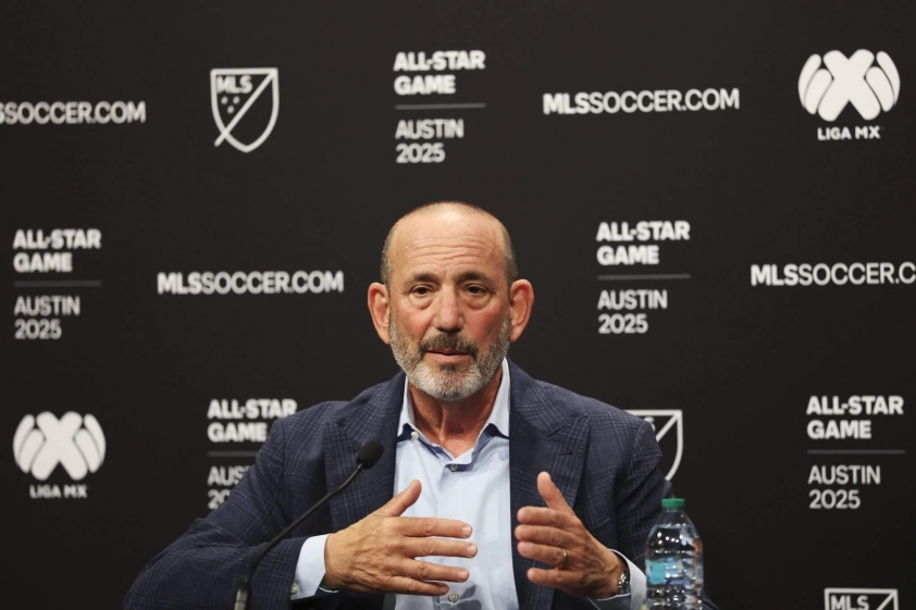 Ủy viên MLS Don Garber thảo luận về sự vắng mặt của Lionel Messi trong Trận đấu toàn sao trước trận đấu với Liga MX.