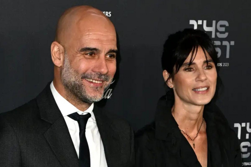 Pep Guardiola sắp ly hôn vợ Cristina Serra (Ảnh: GOAL).