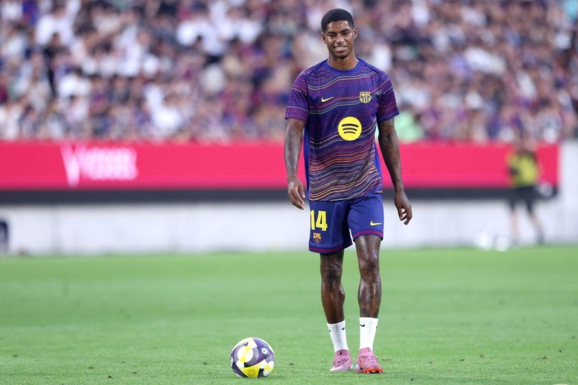 Rashford không lo lắng về việc đăng ký của mình tại Barca (Ảnh: Barca Universal).