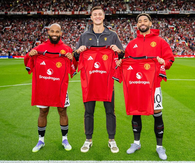 Các tân binh sẽ giúp nâng cao trình độ MU? - Ảnh: @ManUtd