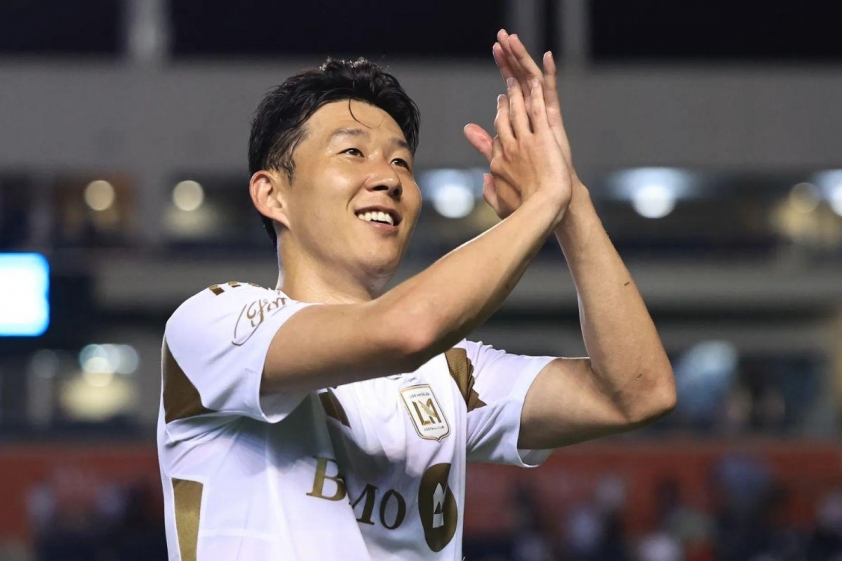 Ngoài size 3XL, áo đấu của Son hiện đã bán hết mọi size trên trang web của LAFC (Ảnh: talkSPORT).