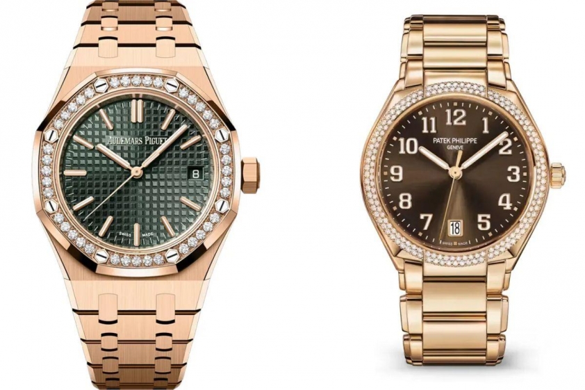 2 chiếc đồng hồ Audemars Piguet (trái) và Patek Philippe (phải) có trị giá lần lượt là 53.000 bảng Anh và 42.000 bảng Anh (Ảnh: The Sun).