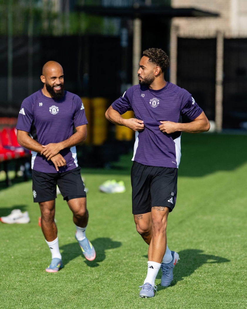 Cặp cánh mới Mbeumo và Cunha đang nhận được nhiều kỳ vọng - Ảnh: @ManUtd