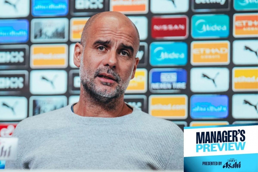Pep Guardiola lên tiếng việc Man City đang sở hữu nhiều cầu thủ ở đội một (Ảnh: Trang chủ CLB).