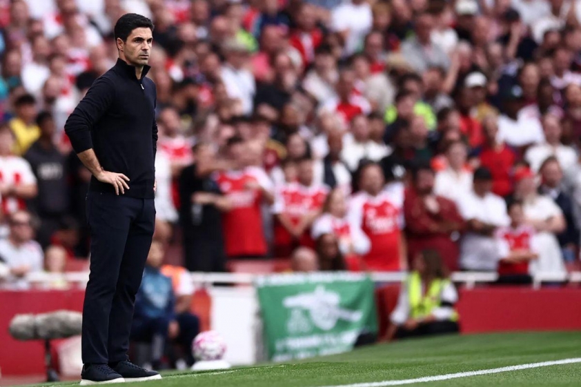 Arteta có thể không có bộ đôi này khi đến làm khách tại Liverpool (Ảnh: talkSPORT).