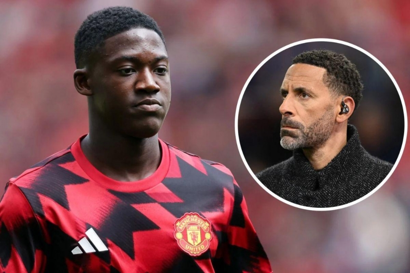 Rio Ferdinand khẳng định MU cần xây dựng đội hình quanh Mainoo (Ảnh: TBR Football).